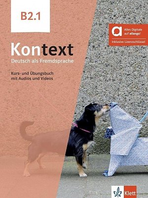 Kontext 2 (B2.1) – Hybride Ausgabe – Kurs./Übungsbuch Teil 1 + MP3/Video allango.net + Lizenz (24 Monate)