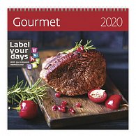 Kalendář nástěnný 2020 - Gourmet