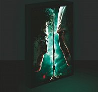 Harry Potter obraz LED svítící 30x40 cm - Harry vs Voldemort