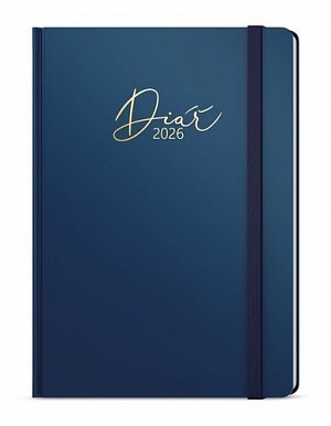 Týdenní diář 2026 Prokop Luxi B6 modrá