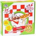 Puzzle mini Pizza 6 různých motivů 36 dílků