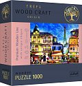 Trefl Wood Craft Origin Puzzle Francouzská ulice 1000 dílků