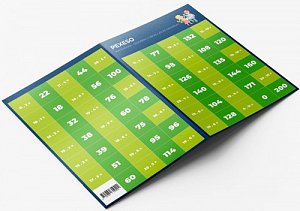 Pexeso: Matematika - Násobení v oboru velké násobilky