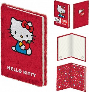 Hello Kitty Plyšový blok A5