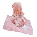 Antonio Juan 50160 MIA - mrkací a čůrající realistická panenka miminko s celovinylovým tělem - 42 cm