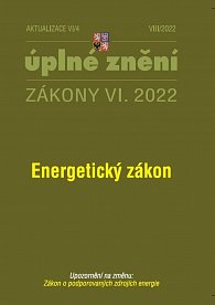 Aktualizace VI/4 2022 Energetický zákon