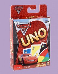 Mattel Uno karty Cars2
