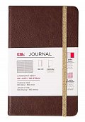 Hnědý střední journal zápisník