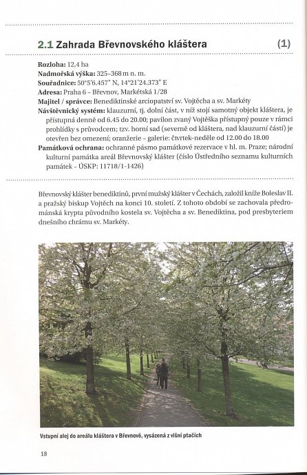 Náhled Pražské historické zahrady a parky - Architektura, dendrologie, památková péče
