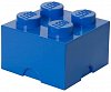 Úložný box LEGO 4 - modrý