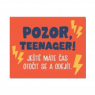 Cedulka na dveře - Teenager