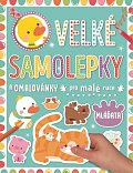 Velké samolepky a omalovánky pro malé ruce Mláďata