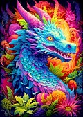 Puzzle Nebeský drak 1000 dílků