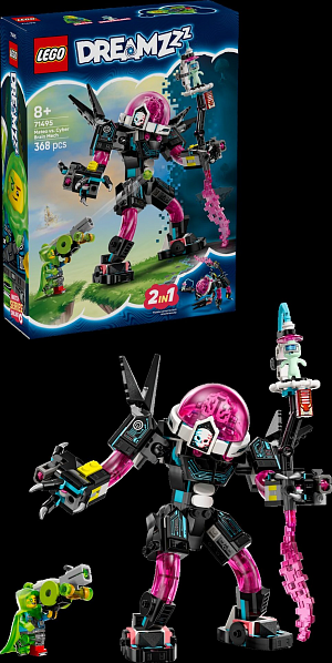 LEGO® DREAMZzz™ 71495 Mateo vs. Kybermozkový robot