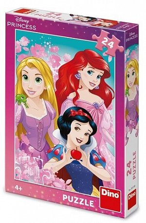 Puzzle Krásné princezny 24 dílků