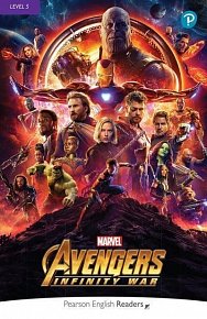 Pearson English Readers: Level 5 Marvel Avengers Infinity War Book + Code Pack