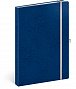 Notes - Vivella Classic modrý/bílý, linkovaný, 15 x 21 cm