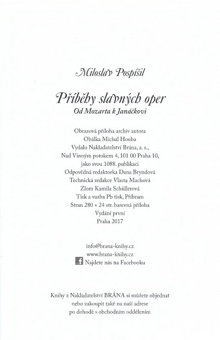 Náhled Příběhy slavných oper - Od Mozarta k Janáčkovi