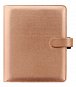 FILOFAX Saffiano Metallic Rose Gold A5