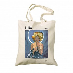 Plátěná taška Alfons Mucha – Luna