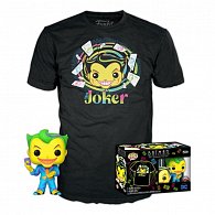 Funko POP & Tee: DC Comics - Joker BlackLight special edition (velikost trička L)