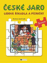 České jaro - Lidová říkadla a písničky s puzzle