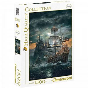 Puzzle Pirátská loď/1500 dílků