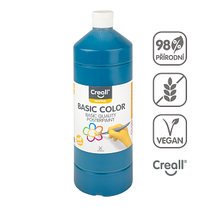 Creall temperová barva, 1000 ml, aquamarín