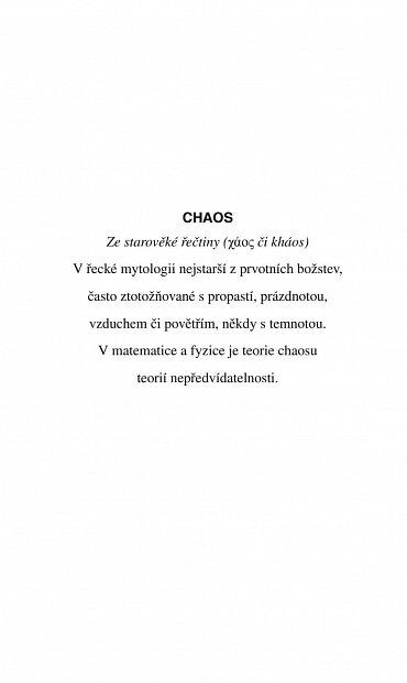 Náhled Chaos