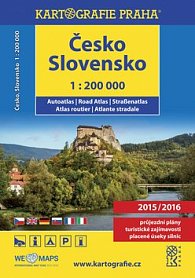 Autoatlas Česko Slovensko 1:200 000
