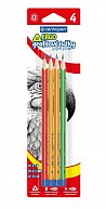 Centropen grafitové tužky trojhranné 9511 - 4 ks