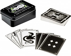 Harrry Potter Hrací karty - Dark Arts (plechový box)