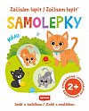 Začínám lepit samolepky - Sešit s kočičkou / Začínam lepiť samolepky - Zošit s mačičkou