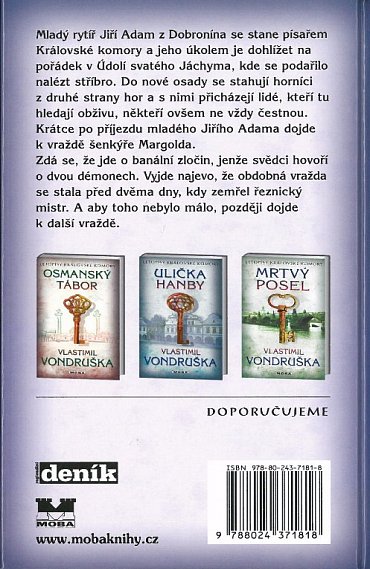 Náhled Jáchymovští démoni - Letopisy královské komory, 1.  vydání