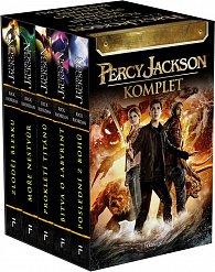 Percy Jackson komplet 5 knih v dárkovém boxu s filmovou obálkou