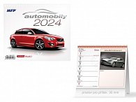 Mini Automobily 2024 - stolní kalendář