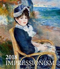 Kalendář nástěnný 2018 - Impressionism/Exclusive