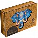 UNIDRAGON dřevěné puzzle - Slon, velikost S (25x19cm)
