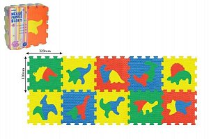 Pěnové puzzle - Dinosauři