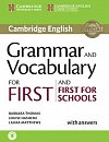 Grammar and Vocabulary for First and First for Schools with Answers and Audio