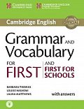 Grammar and Vocabulary for First and First for Schools with Answers and Audio