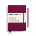 Leuchtturm1917 Zápisník Port Red Medium A5 linkovaný