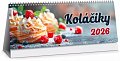 Koláčiky 2026 - stolový kalendár