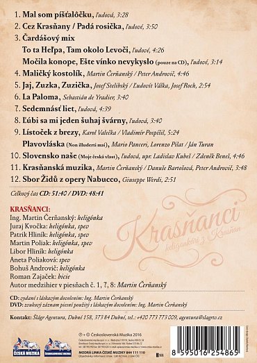 Náhled Krasňanci - Krasňanská muzika - CD + DVD