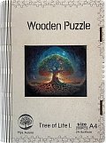 Dřevěné puzzle/Strom života I A4