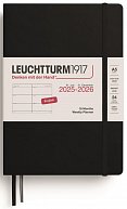 Weekly Planner 2026 Medium (A5) 18 Months Black