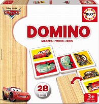 Domino dřevěné Cars