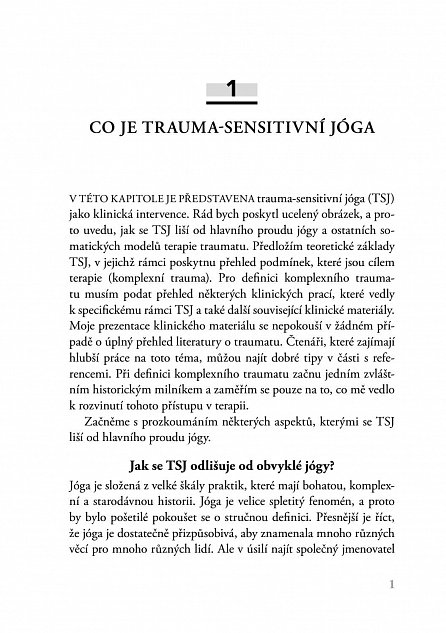 Náhled Jóga v terapii - Trauma-sensitivní jóga jako pomocník při léčbě traumatu