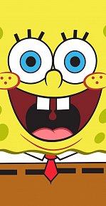 Dětská osuška Sponge Bob Face