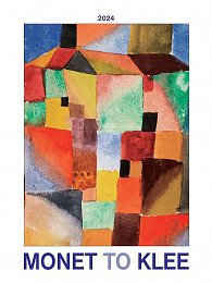 Kalendář 2024 Monet to Klee, nástěnný